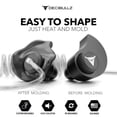 thumbnail image 2 of Auricular de seguridad para radiovigilancia Decibullz Thermo-Fit, 2 of 7