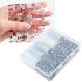 thumbnail image 2 of Texture Nail DIY, Nail Art Sticker, Clean And Tidy Stylish And Unique Beauty Salon For Home, 2 of 8
