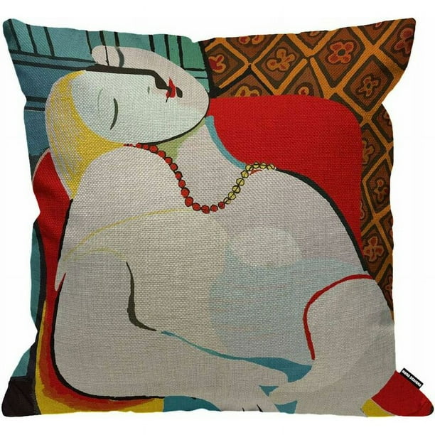 Fundas de Cojines Fundas de Almohada con Pintura Decoracion del hogar para Hombres Mujeres ninos ninas Dormitorio Sala de Estar sofa Cojines para Coche Almohadas 45 x 45 cm Bodega Aurrera en linea
