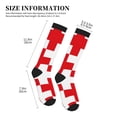 thumbnail image 5 of Bixox Red Cross 1 Print Compression Socks,Compression Socks Women & Men Circulation for Medical,Running,Athletic, 5 of 7