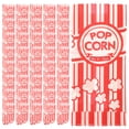 thumbnail image 5 of 100 bolsas de papel para palomitas de maíz para fiestas, contenedores de palomitas a granel para decoraciones de noches de cine., 5 of 5