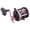 PINK, variant on HAUT TON Vortex Baitcasting Fishing Reels, Saltwater Inshore Surf Trolling Reel, Round Baitcaster Reel Up to 44LBS Powerful Max Drag, Conventional Reel for Catfish, Musky, Salmon