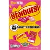 STARBURST FaveReds Valentine's Candy & Sticker Exchange Kit, 8.8-Ounce 27 Piece Box