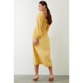 thumbnail image 2 of Dorothy Perkins - Vestido Midi Estampado Ditsy Corpiño para Mujer (Amarillo), 2 of 3