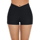 thumbnail image 2 of ¡Rebajas! Bañador Prolriy, braguita de bikini con cintura alta para mujer, ropa de baño para playa, pantalones cortos para correr con botones, bikini de playa, bañadores de cintura alta, pantalones, 2 of 6