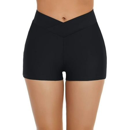Baqcunre Swim Suits for Women 2024  Women Running High Waist Bikini Bottoms  Swim Briefs  Beach Shorts  Swim Bikini Bottom  Tankini Shorts  Tankini Swimsuits for Women  Bikini Sets for Women Black S
