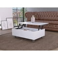 thumbnail image 3 of Depot E-Shop DE-MLB6576 Aran Lift Top Coffee Table, White, 3 of 7
