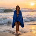 thumbnail image 4 of Large Quick Dry Bath Towel Double-Sided Plush Beach Swimming Towel for Sports - Highly Absorbent Microfiber Towel for Pool Gym Camping Travel - Soft and Fast Drying 160x80cm, 4 of 6