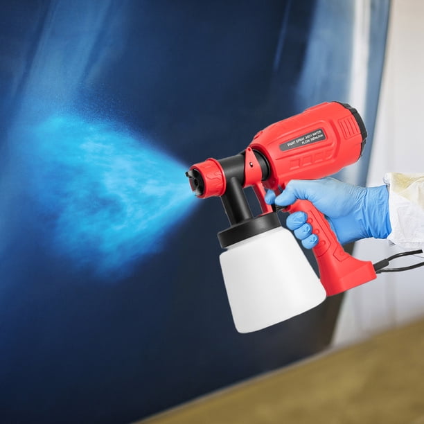 Pistola Pulverizadora Eléctrica Pistola pulverizadora eléctrica de 500W, aerógrafo para revestimiento de paredes de 1000ML, herramientas para manualidades DIY para el hogar (EE. UU.) Likrtyny Para estrenar