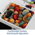 thumbnail image 6 of Shell Printed Square Mouse Pad Desk Mat, Non-Slip Rubber Bottom Gaming Mouse Mat for Office, 8.3x9.8 Inch, 6 of 6
