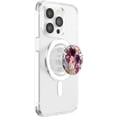thumbnail image 4 of Phone Grip PopSockets PopGrip Floral con flores moradas y rosas, 4 of 5