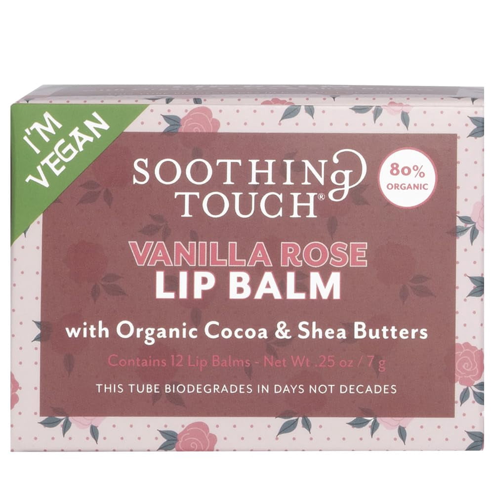 (Pack Of 24) Soothing Touch Lip Balm Vanilla Rose 0.25 Oz