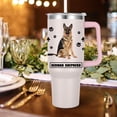 thumbnail image 2 of German Shepherd Gift for Dog Owner,40oz German Shepherd Tumbler with Handle Insulated Reusable Stainless Steel Travel Water Bottle (Color 3), 2 of 6