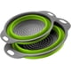 thumbnail image 1 of 2pcs Set Silicone Colander, Foldable Filter,fruit And Vegetable Basket, 1 of 5