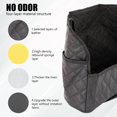 thumbnail image 3 of Braxan - Soporte Para Bolso De Coche Entre Asientos, Gran Capacidad, Bolsa De Almacenamiento Para Asiento Trasero, Barrera Para Mascotas Y Niños, Universal Para Suv, Camión, Rv (Negro), 3 of 5