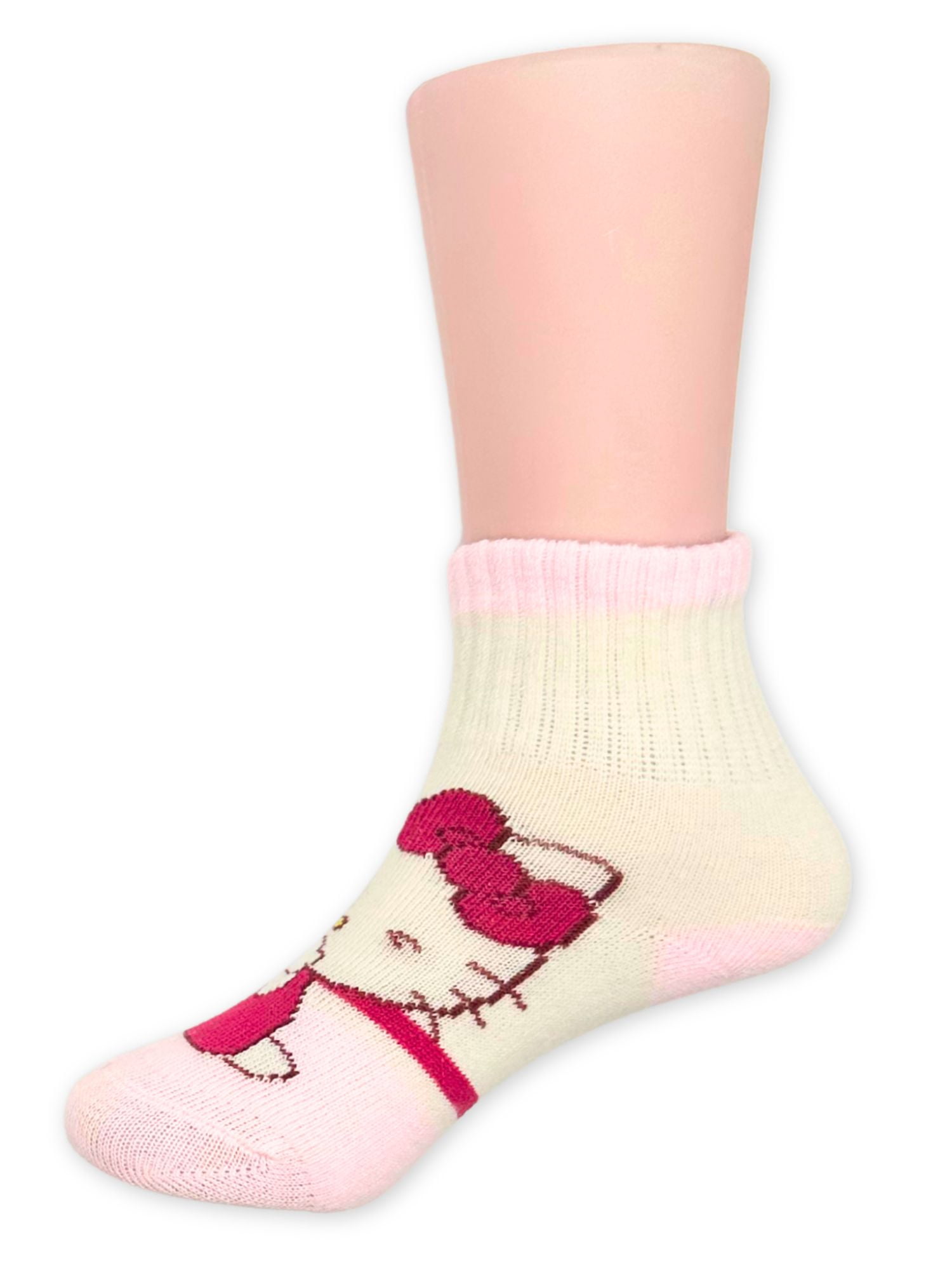 Character Toddler Girl Mid-Crew Socks, 5-Pack, Sizes 12M-4T