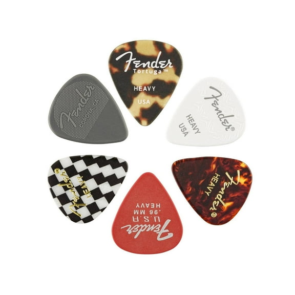 Fender 351 Material Medley, 6-Pack, Heavy