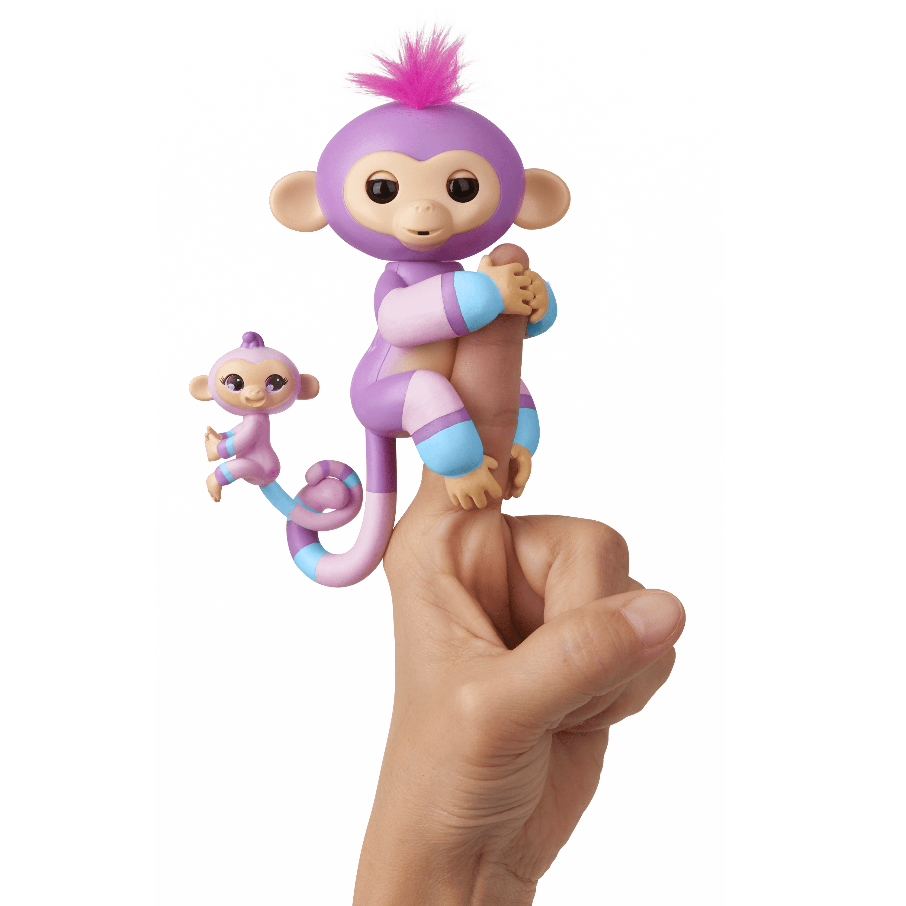 Purple Electronic Interactive Fingerling Happy Monkey Motion Pet Hot Toy 