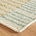 thumbnail image 5 of Dash & Albert Gemma Hand Loom Knotted Cotton Rug, 2' x 3', Juniper, 5 of 7