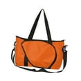 thumbnail image 2 of Vsenkes Badminton Racquet Bag for Men Women Waterproof Lightweight Tennis Racket Bag Orange, 2 of 9