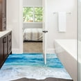 thumbnail image 4 of 3D Beach Waves Ocean Stickers Ocean Murals Wall Print Decal Floor Stickers, 4 of 6