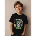 thumbnail image 1 of Back-to-School Season 1st Grade Football Theme T-Shirt for Boys and Girls, Comfortable Round Neck Breathable Design, Fashion Choice - Perfect Gift, 1 of 6