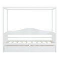 thumbnail image 5 of Twin Size Canopy Daybed with 2 Drawers, White, 5 of 9