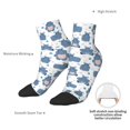 thumbnail image 6 of Naloa Cute Hippos Ankle Socks for Women Non Slip Socks No Show Socks Classic Low Cut Casual Socks Casual Socks, 6 of 7