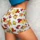 thumbnail image 4 of Fotbe Autumn Leaves 1 Shorts Sin Costuras – Shorts Deportivos de Cintura Alta para Mujer, Elásticos para Gimnasio, Yoga, Running o Ciclismo-Large, 4 of 8