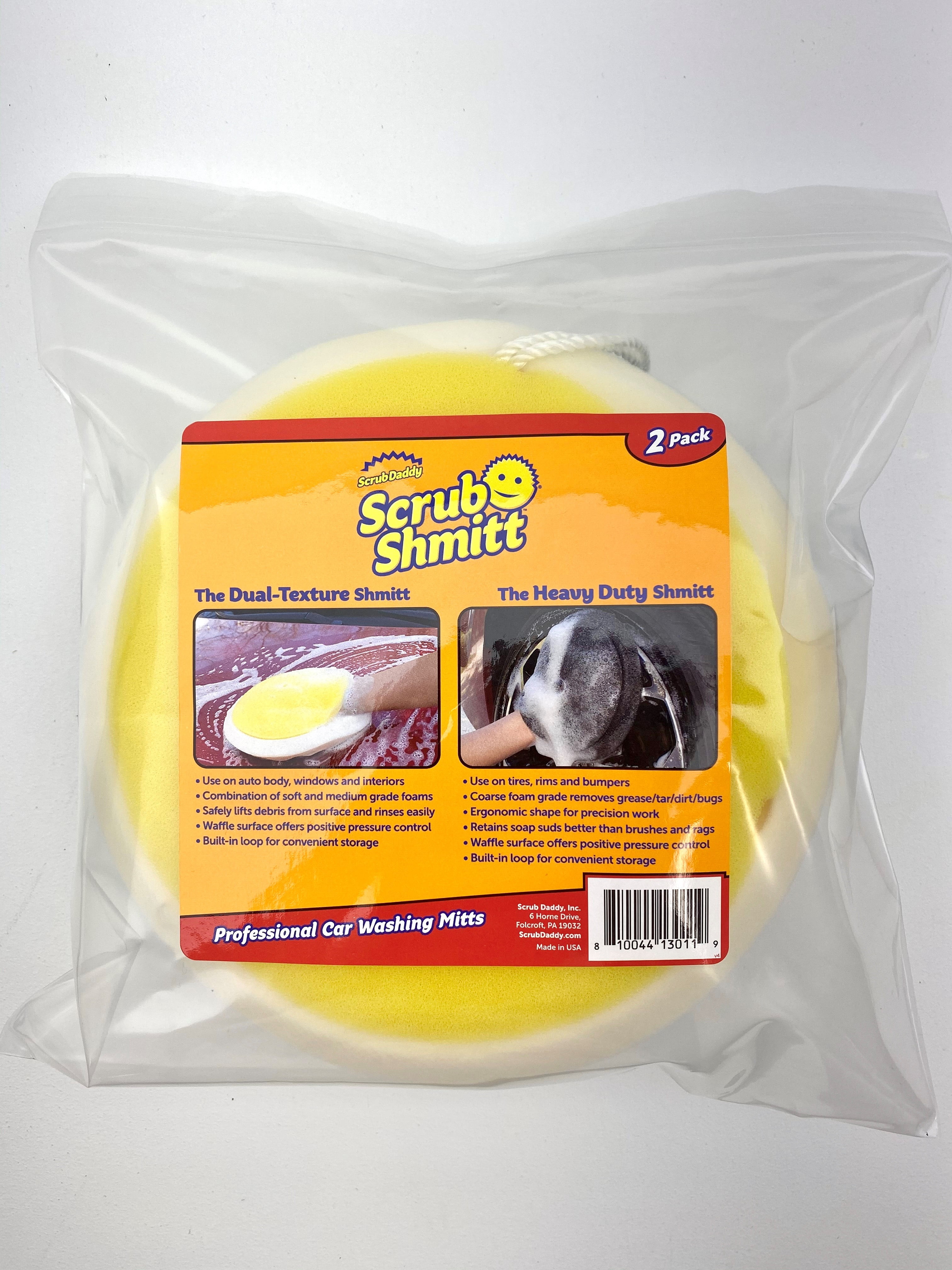 Scrub Daddy the Shmitt- Professional Foam Car Washing Mitts 2 Count