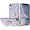 Purple, variant on For iPhone XR Splendid Glitter with Diamonds All Around Edges Ring Stand - Black