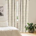 thumbnail image 2 of Ambesonne Floral Curtains, Warm Colored Paisley, Pair of 28"x63", Cream Tan, 2 of 5