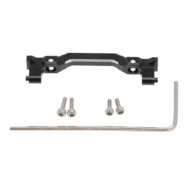 Modelos de soporte de montaje del parachoques delantero 1:24 Soporte de la oruga Aleación de aluminio Piezas de actualización Accesorios Reemplazo para Axial SCX24 90081 Eigraketly FN001256-00