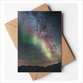 thumbnail image 1 of Ciel Coloré Foncé Nuages Art Déco Mode Cartes de Voeux Vous Êtes Invités Invitations, 1 of 3