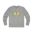 thumbnail image 3 of Jesus is Alive Men's Long Sleeve Crew Tee, 3 of 3