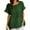 Army Green, variant on Uaswgudfs Women's Lightweight Cotton T-Shirt - Casual Short Sleeve Summer Top, Breathable Comfort Essential 2025 New