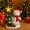 Multicolor B, variant on OKKVV Santa Claus LED Lights, Battery-Powered Christmas Decorations, Hand-Painted Resin Figurine Lantern for Table, Tree, Party, Home Decor(A)
