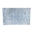 thumbnail image 2 of Diy English Alphabet Numbers Keychain Silicone Epoxy Mold Diy Keychain Pendant Jewelry Crafting Mould For Halloween Gift, 2 of 4