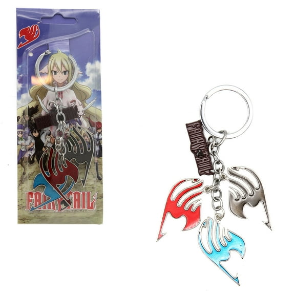 Guild Symbols - Fairy Tail 1" Keychain 4 pc. Pendant