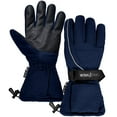 thumbnail image 2 of ActionHeat AA Battery Heated Snow Gloves - Navy - Women's - One Size, 2 of 6