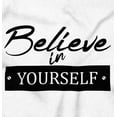 thumbnail image 2 of Believe in Yourself Motivational Women's Plus Size Graphic Tee Brisco Brands 2X, 2 of 3