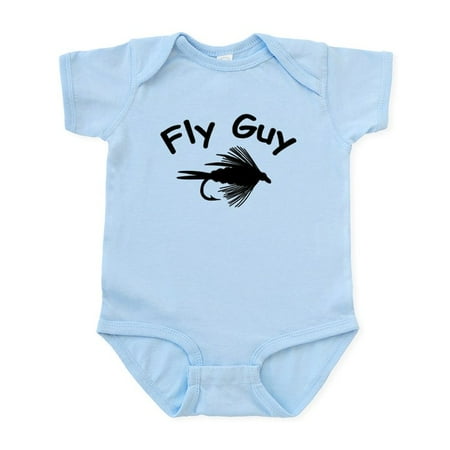 

CafePress - FLY GUY Infant Bodysuit - Baby Light Bodysuit Size Newborn - 24 Months