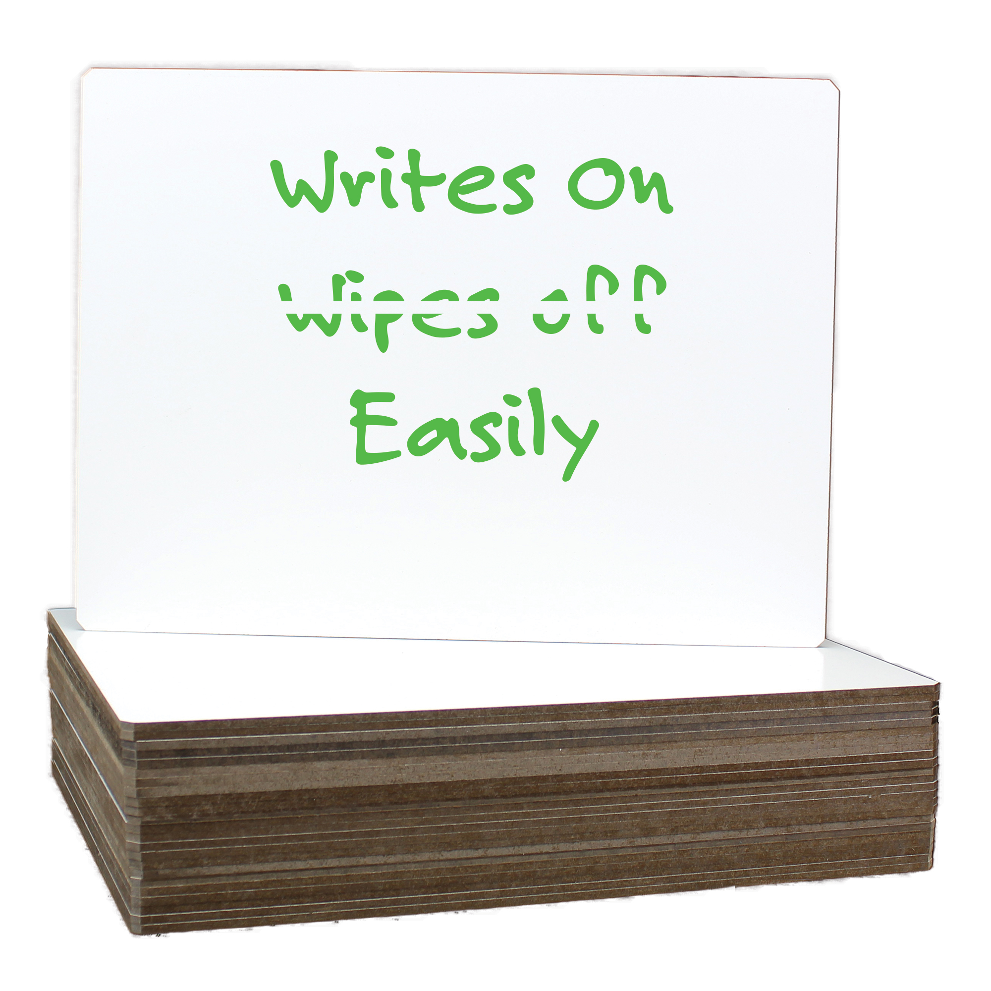 Flipside Products Dry Erase Board, 9" x 12", Pack of 24