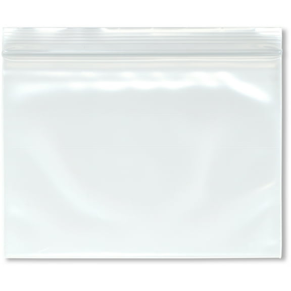 Plymor 7" x 5" (Pack of 100), 4 Mil Heavy Duty Zipper Reclosable Plastic Bags