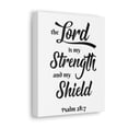 thumbnail image 6 of Scripture Walls Psalm 28:7 The Lord Is My Strength & Shield Bible Verse Canvas Christian Wall Art Ready To Hang Unframed, 6 of 17