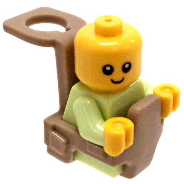 LEGO LEGO City Baby in Baby Carrier Minifigure [No Packaging] - Walmart ...