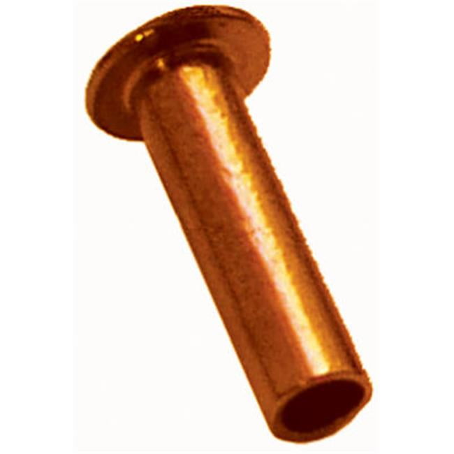 6 Pk Hillman 20 Piece Copper Steel Assorted Length Tubular Rivets 8007 