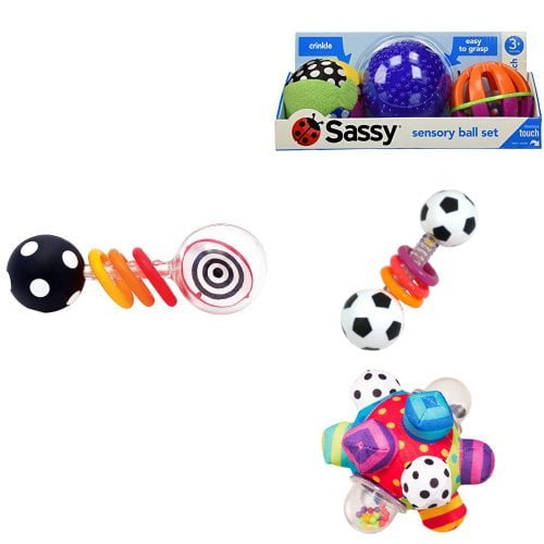 sassy sensory ball set