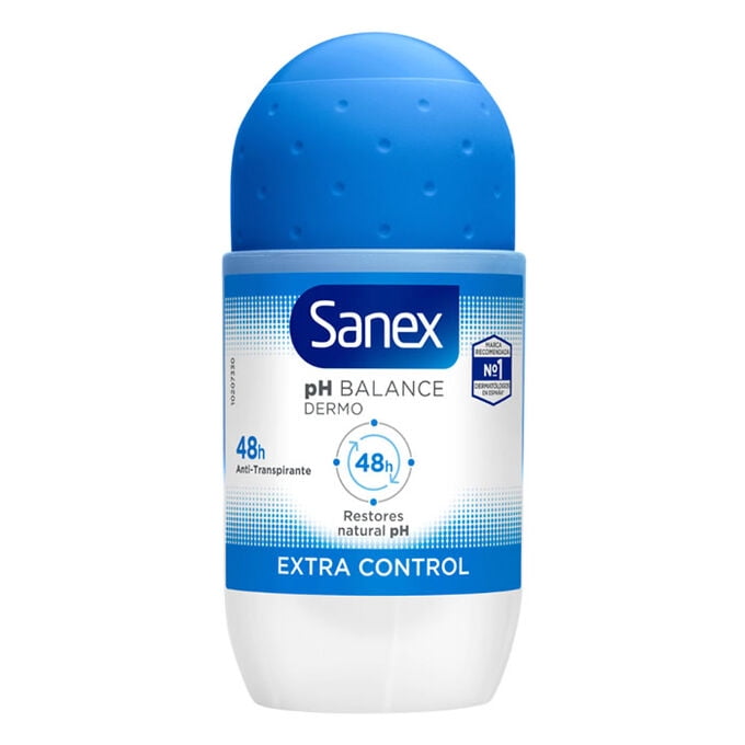 SANEX antiperspirant pH Balance Dermo EXTRA CONTROL rollon