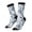 3 Black, variant on Lilies Flowers Print Adult Socks for Men & Women,Calf Socks, Ankle Socks,Boots Socks,Breathable Casual Sock,Unisex Crew Socks